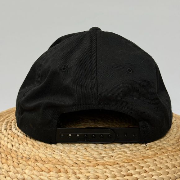 Vintage SnapBack Hat 60 Forever Black - Picture 3 of 5